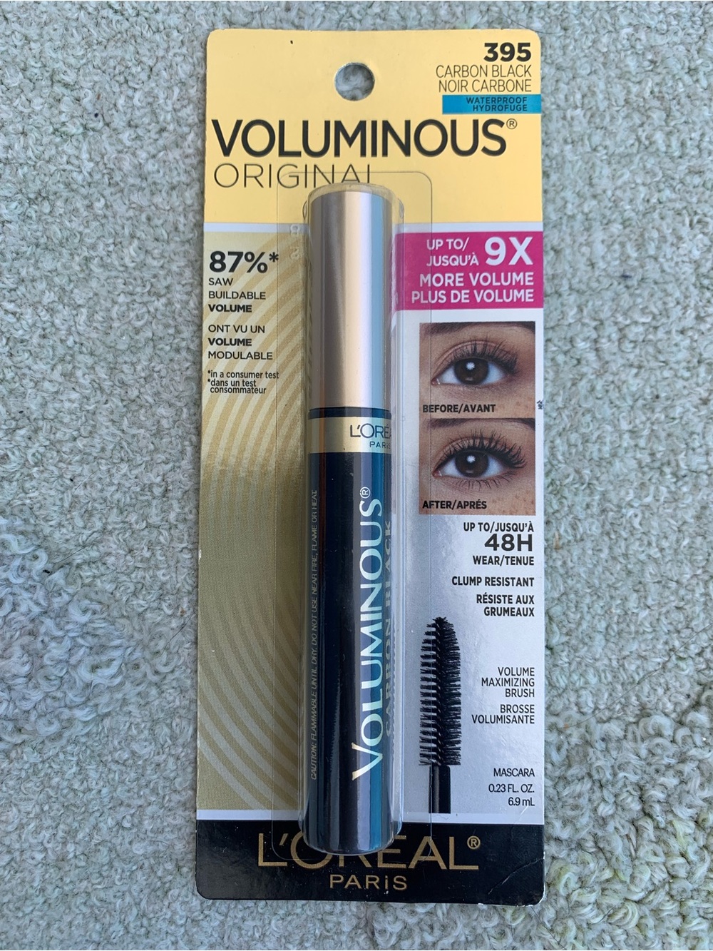 L’Oréal voluminous original black mascara